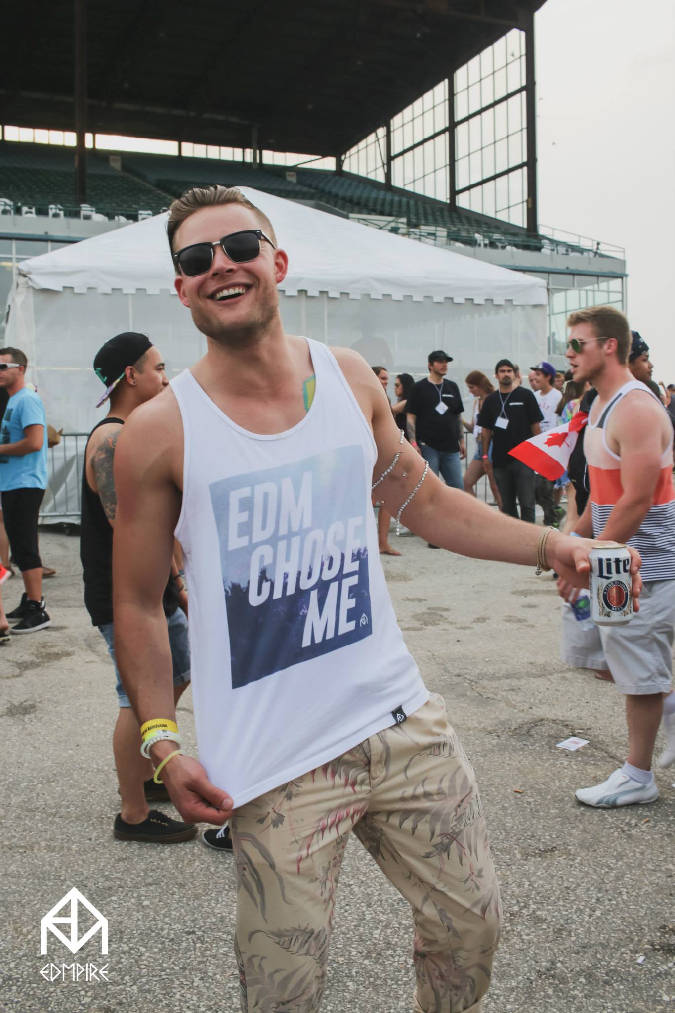 EDM Chose Me - White -cosmic